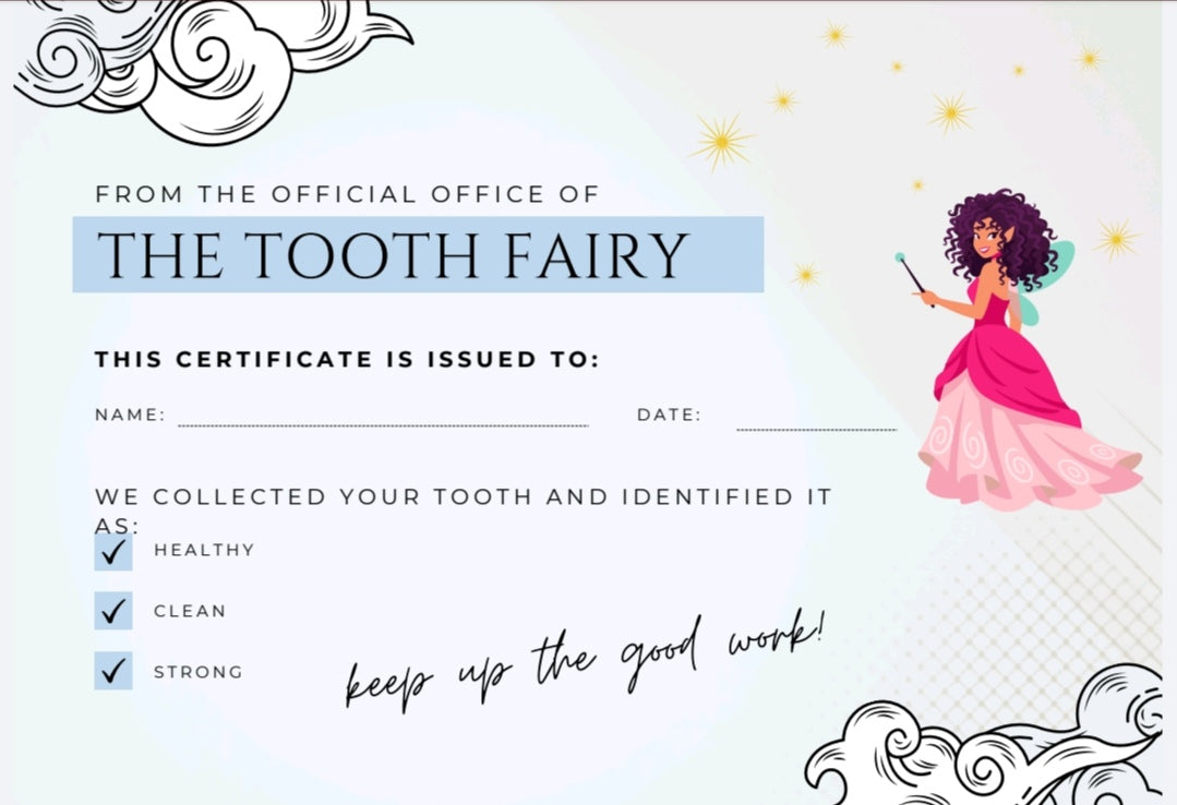 Empower Tooth Fairy Certificate