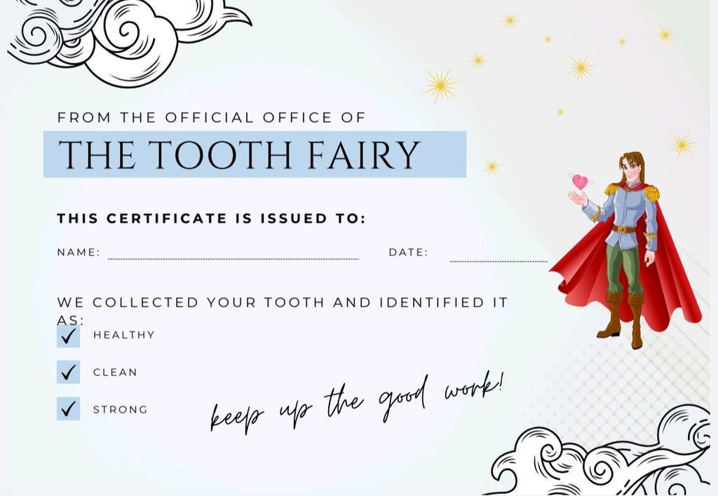 Empower Tooth Fairy Certificate
