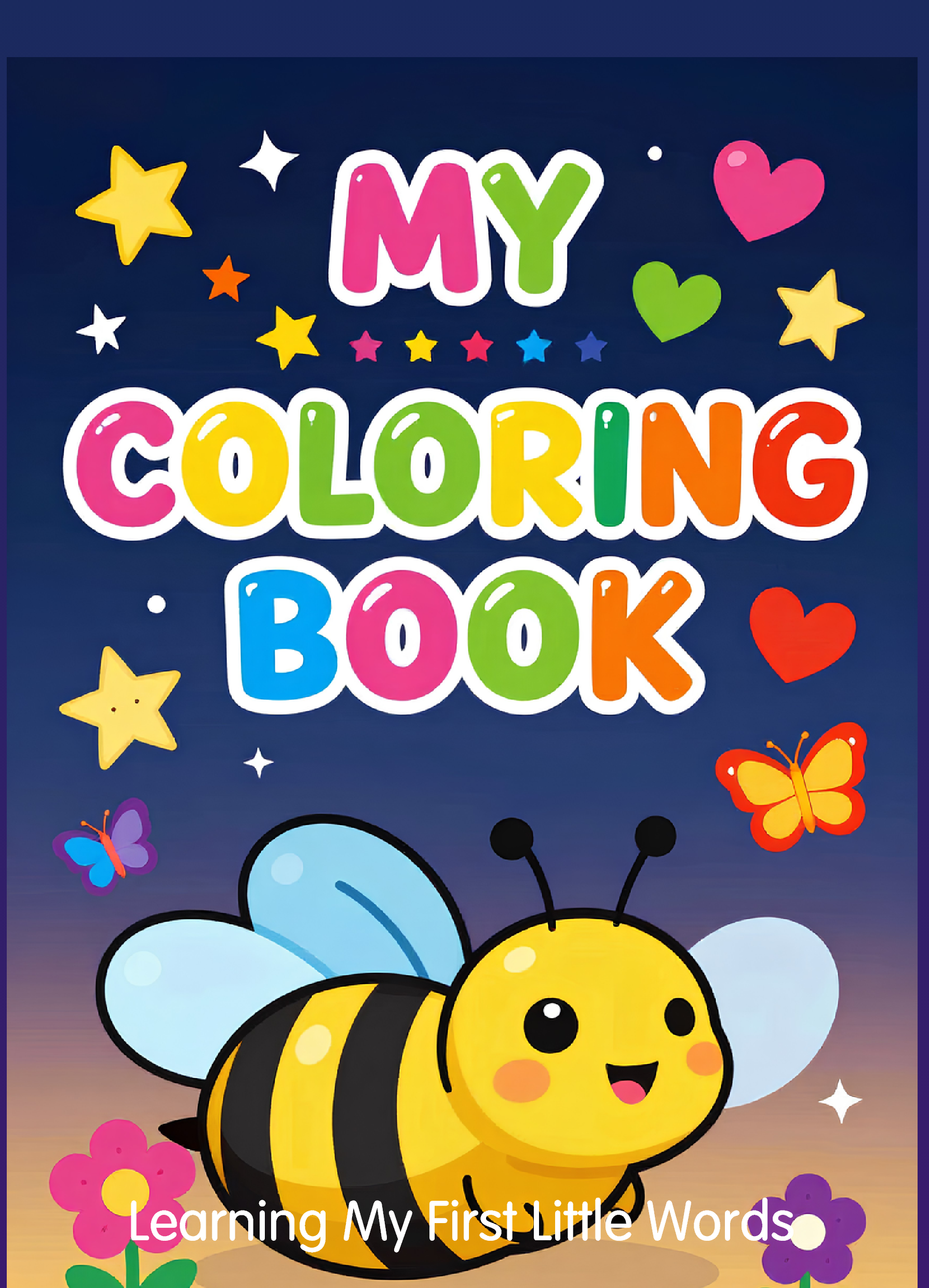 EMPOWER COLOURING  BOOK, MY FIRST LITTLE WORDS